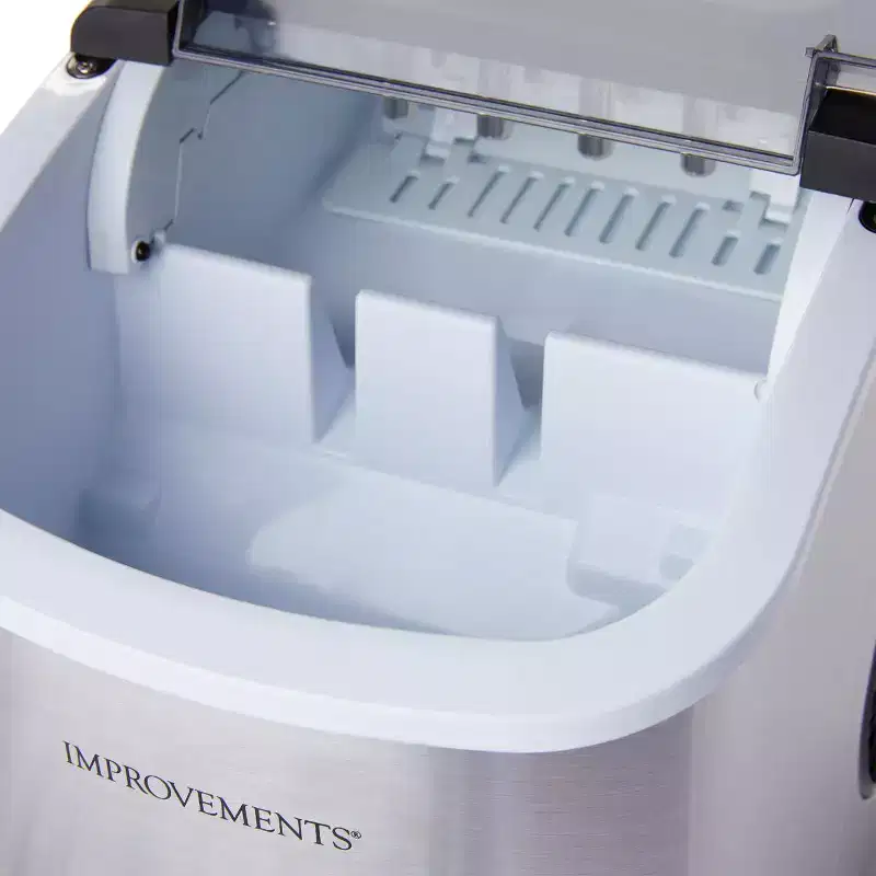 Improvements 26 lb. Portable Compact Ice Maker with Handle Refurbished