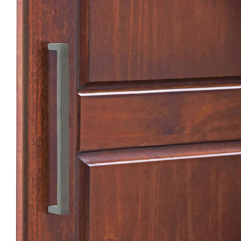 100% Solid Wood Metro Wardrobe Armoire – Solid Wood or Mirrored Doors, Multiple Finishes