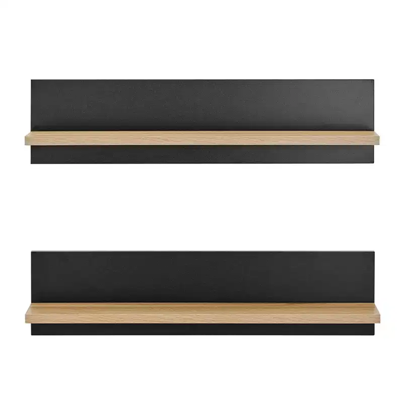 23.62 Set of 2 Repose Display Photo Ledge Shelves - Danya B.