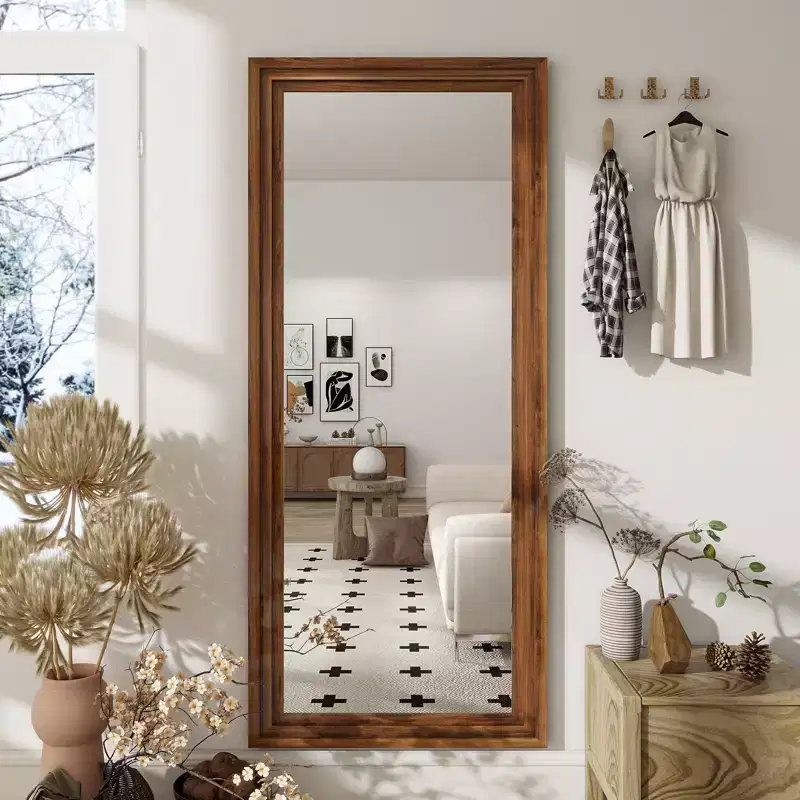 BEAUTYPEAK Rectangle Full Length Mirrors