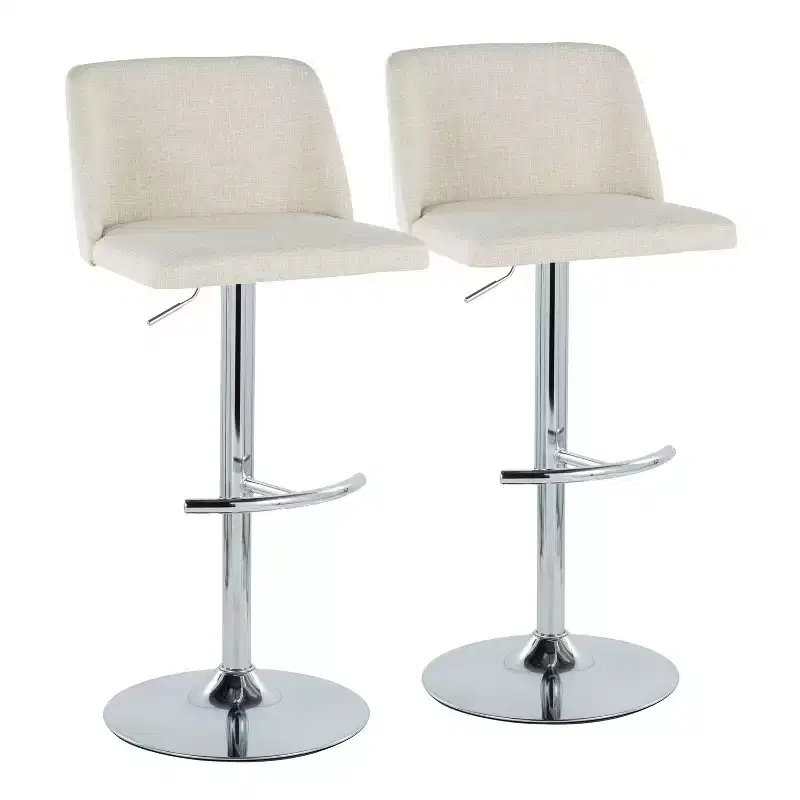 Adjustable Swivel Bar Stool