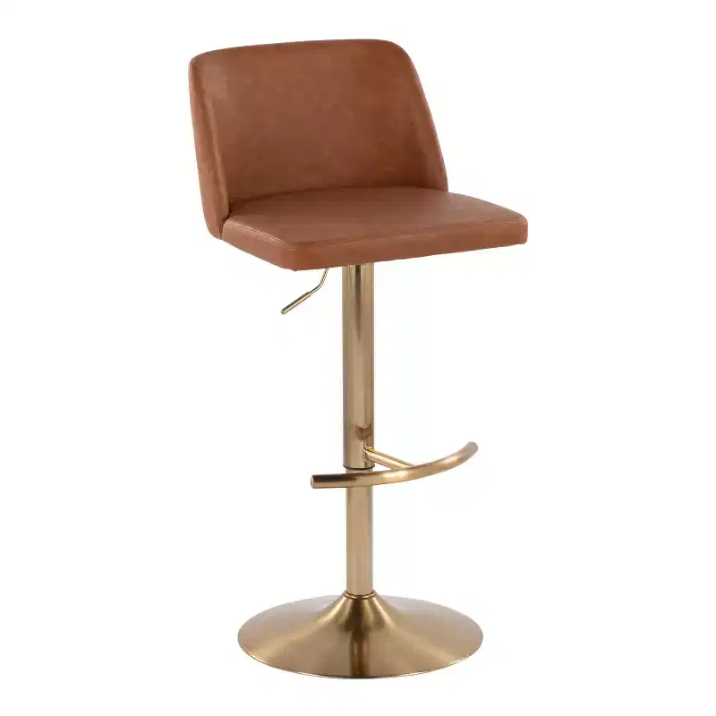 Adjustable Swivel Bar Stool