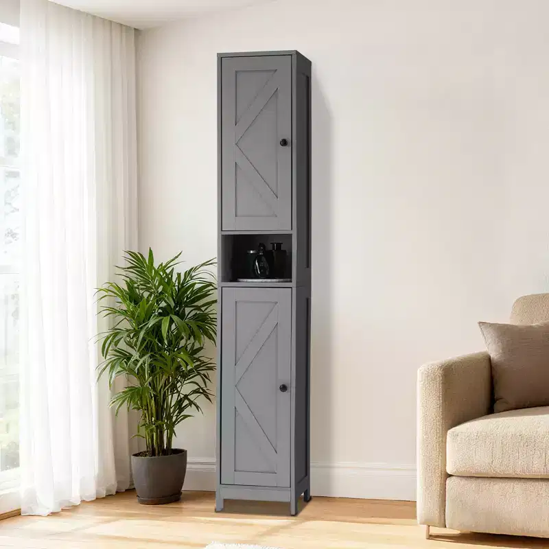 Modern Bathroom Furniture Set  Durable, Space-Saving Storage Solution  Complete Set for Stylish & Functional Bathroom Organization