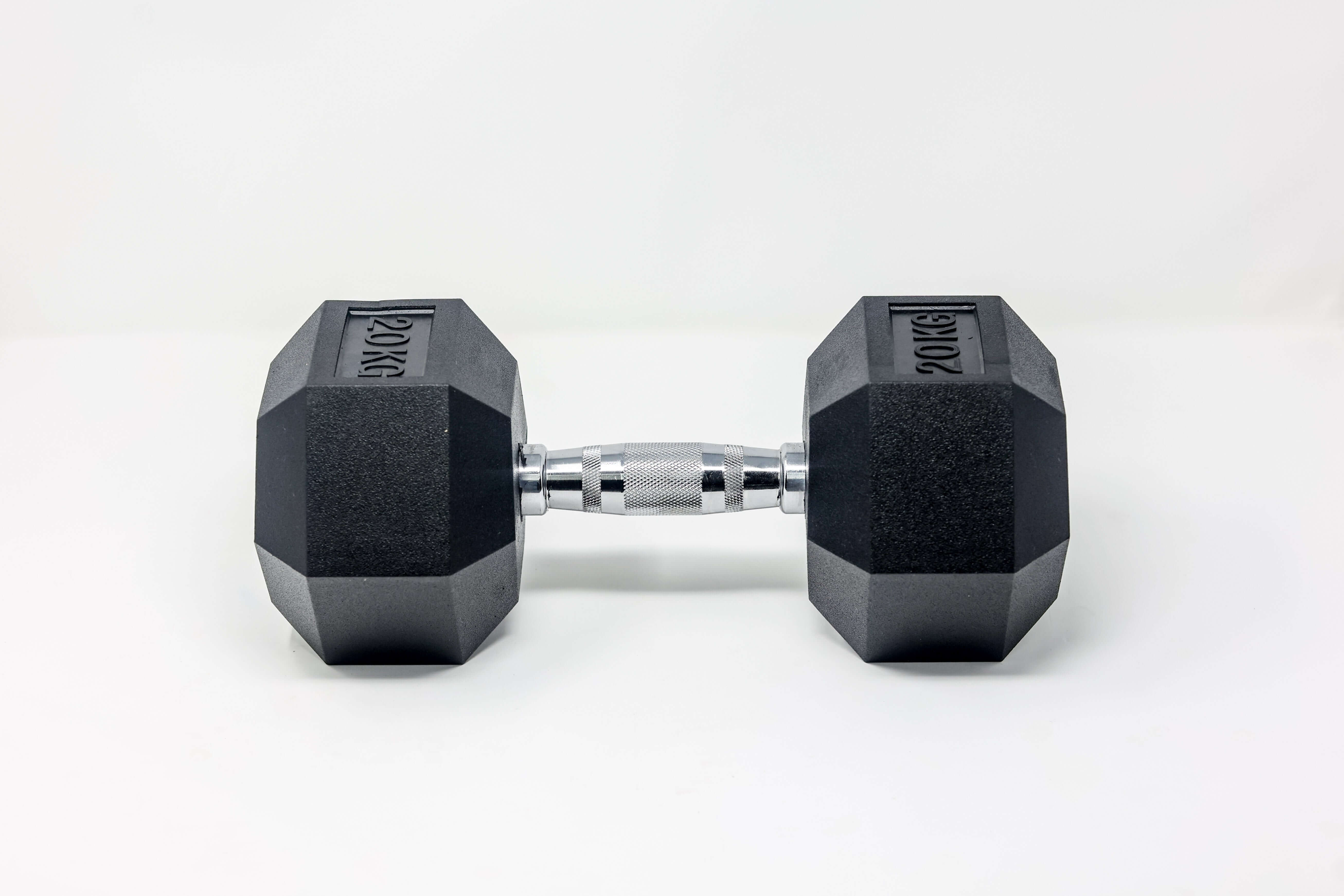 Rubber Hex Dumbbell (Pairs)