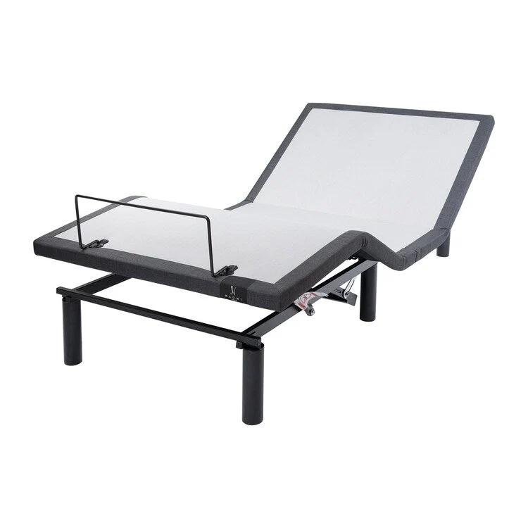 Adjustable Electric Bed Frame Base, 3-Speed Head & Foot Massage, Wireless Remote, USB Ports