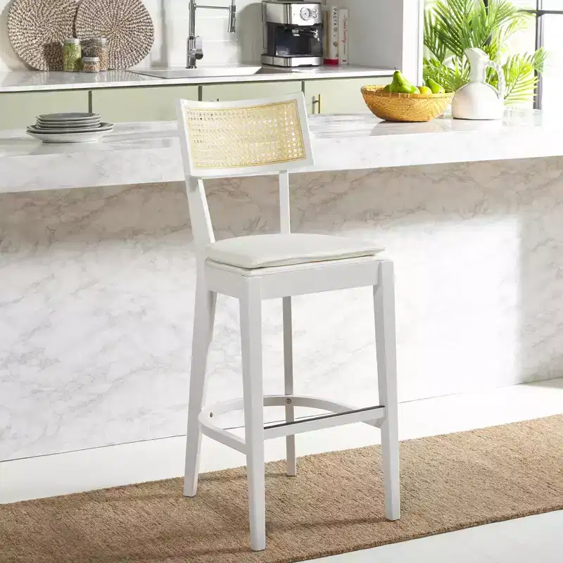 Galway Cane Bar Stool - Safavieh