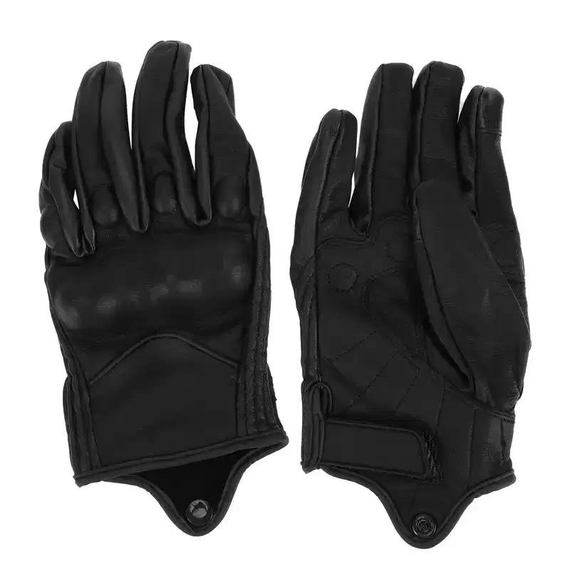 Unique Bargains Motorcycle ull Finger Gloves Black 1 Pair