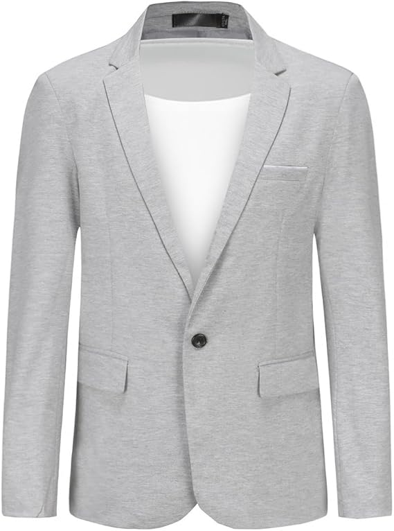 Men's Stretch Cotton Blazer �C Slim Fit Sport Jacket