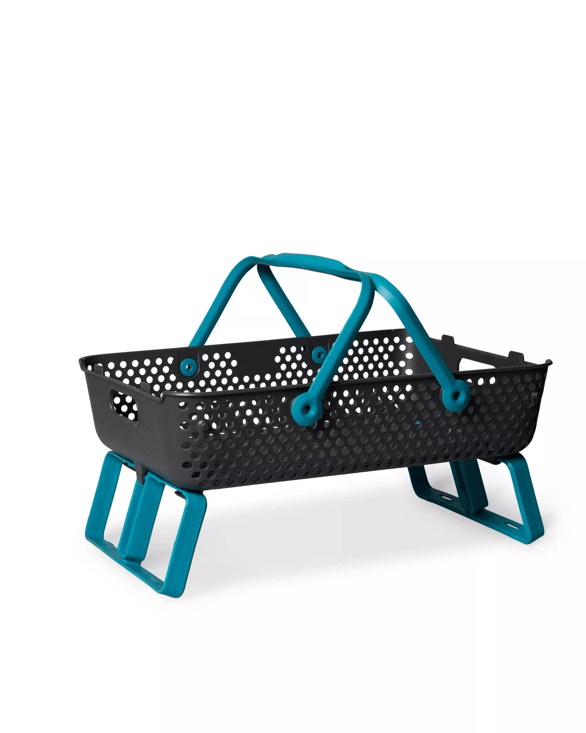 Large Garden Hod Basket with Foldable Legs for Harvesting and Washing Produce