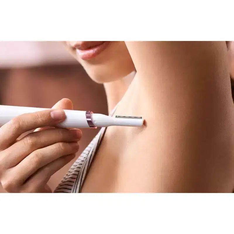 Philips Women's Rechargeable Electric Trimmer Bundle Kit - BRT387/90: Whole Body, Sensitive Skin, Battery Operated