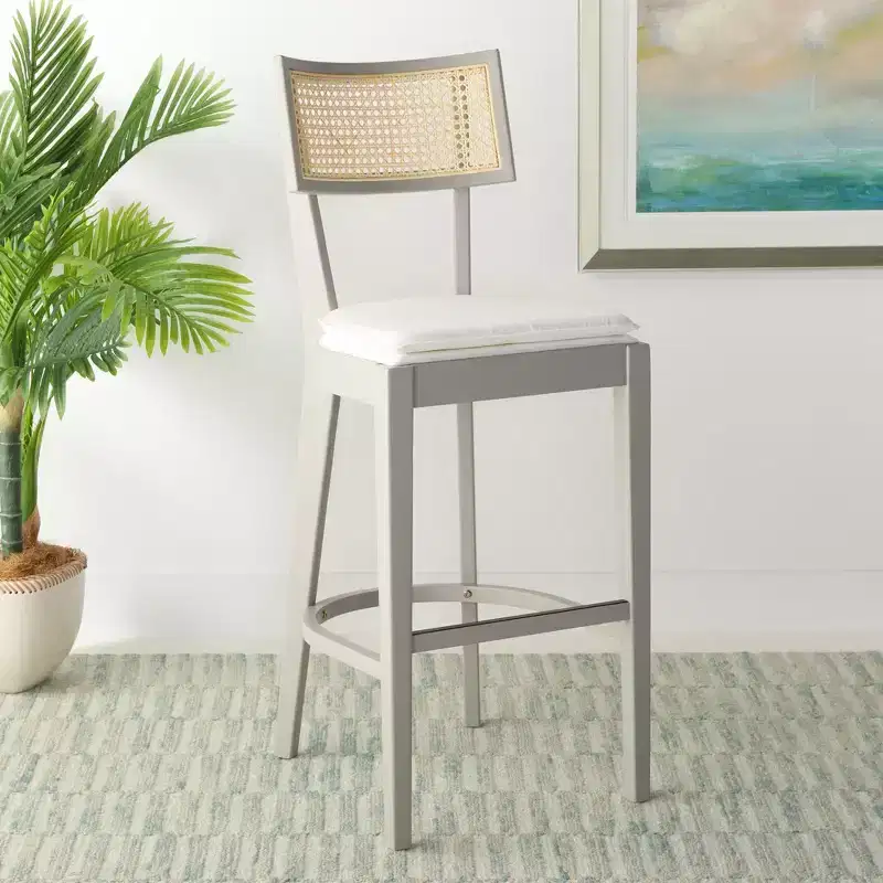 Galway Cane Bar Stool - Safavieh