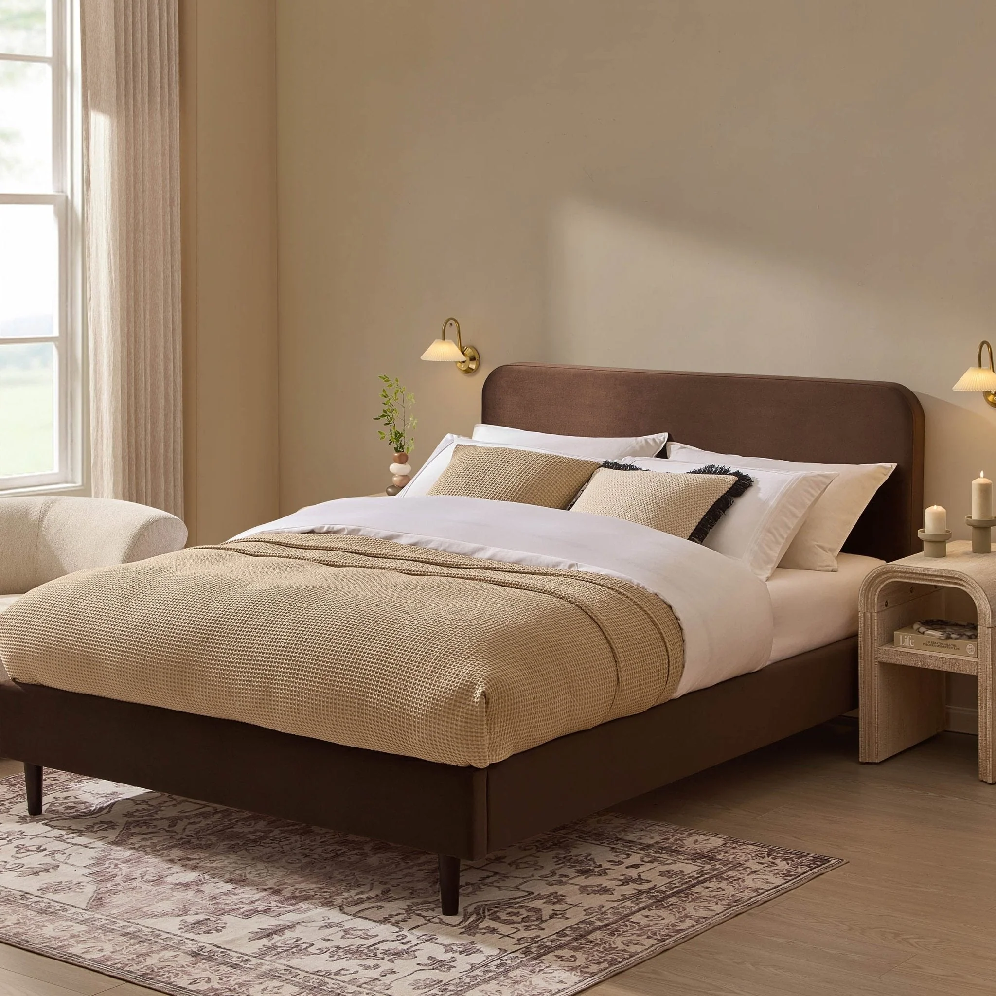 Bed - Cappuccino