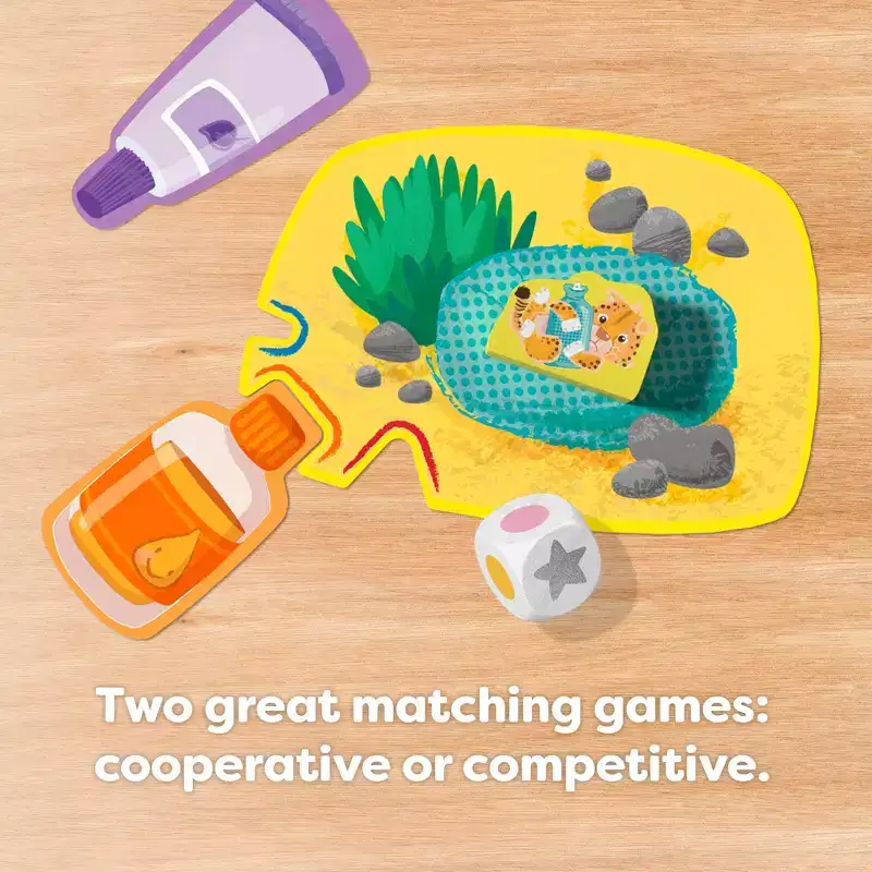 HABA My Very First Games - At the Vet, Toddler Games & Veterinarian Playset for Kids, Pretend Play Toys and Learning Toys for Toddlers 2-4 Years