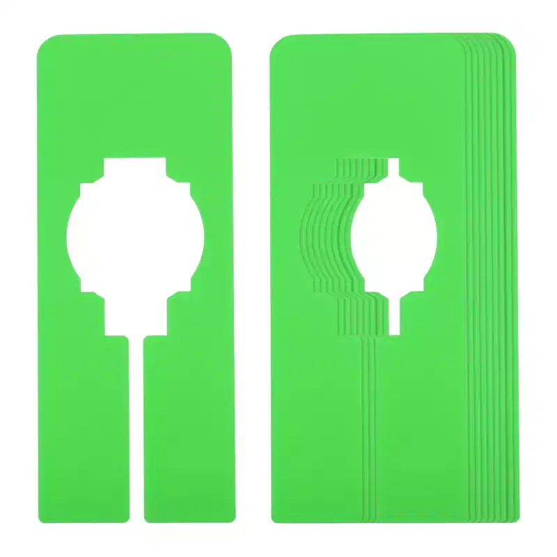 Unique Bargains Plastic Lightweight Durable Portable Clothes Dividers 10 Pcs