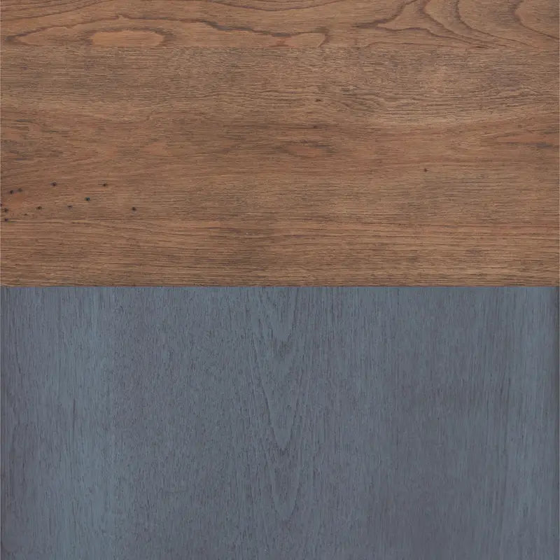 84-Inch TV Stand – Corduroy Blue, Coastal Traditional Style, Fits TVs up to 90 Inches