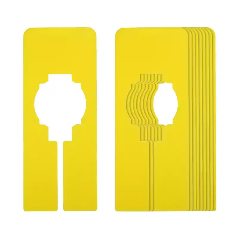 Unique Bargains Plastic Lightweight Durable Portable Clothes Dividers 10 Pcs