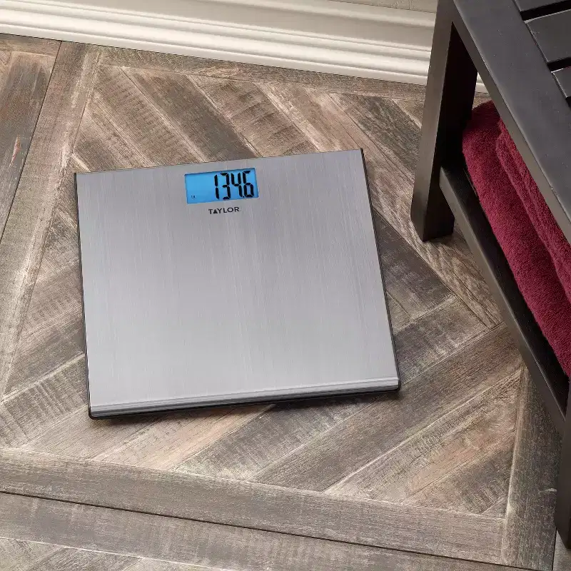 Digital Thin Stainless Steel Bathroom Scale - Taylor