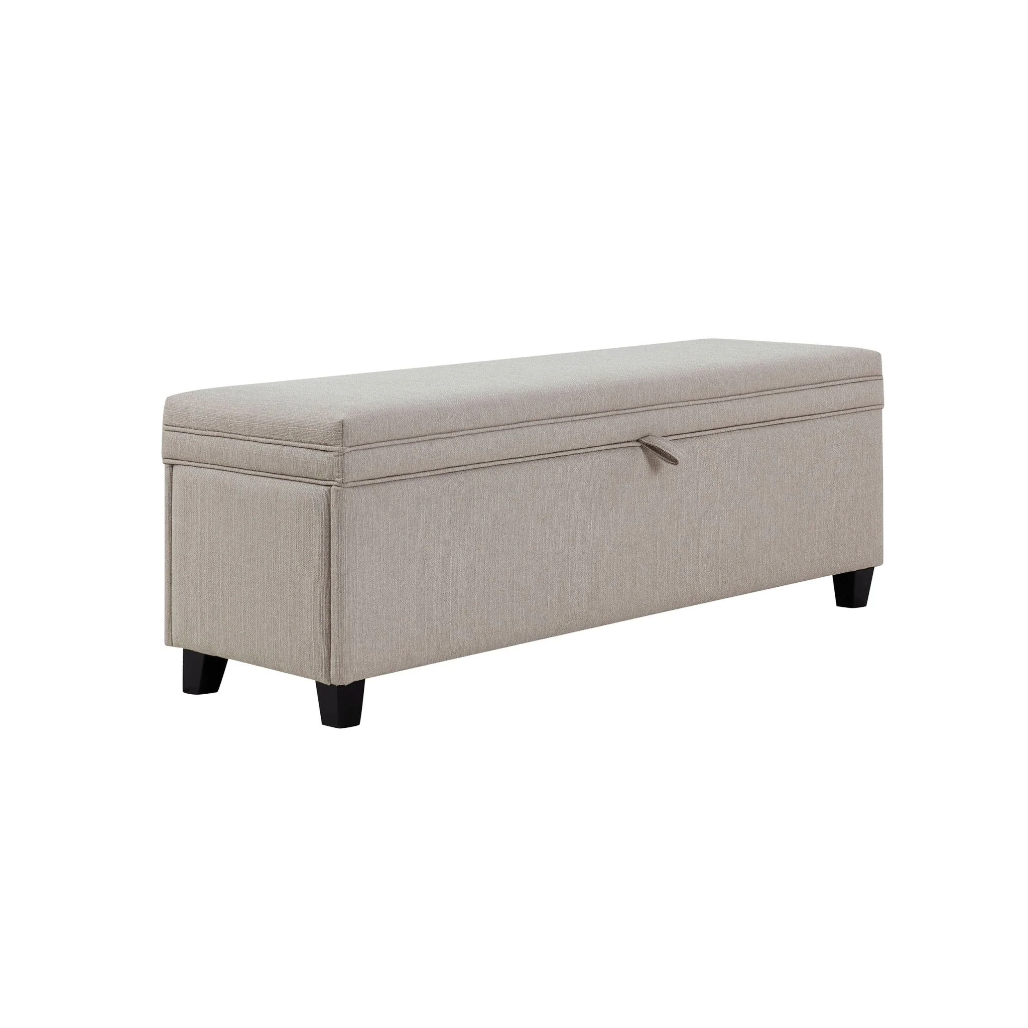 Storage Ottoman - Stone Grey