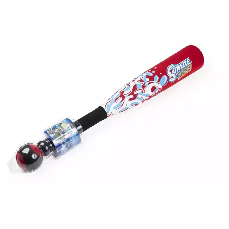 Sunlite Sports Water Baseball Game Set  Neoprene Bat & Ball for Kids & Families, Pool, Beach, Backyard & Outdoor Play