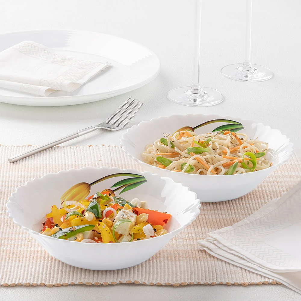 Floral Multipurpose Bowl Set – 2 pcs