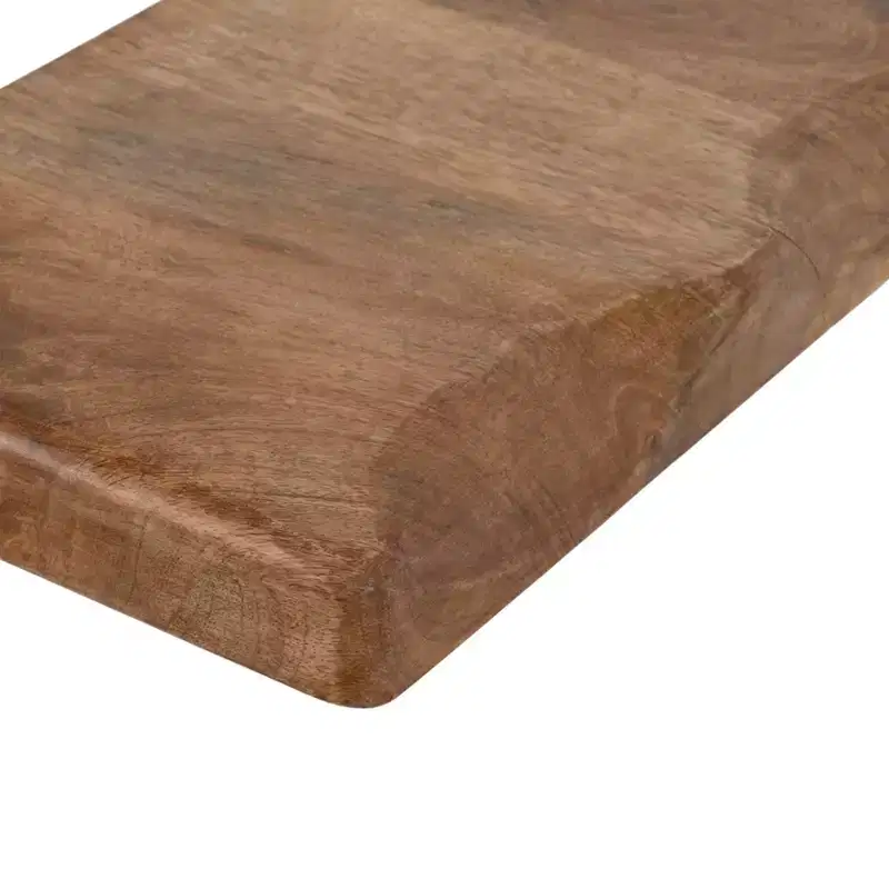 Floating Wall Shelves - Solid Mango Wood Rustic Wall Mounted Storage Shelves for Home & Office Decor - Casual Style Display for Bedroom, Living Room