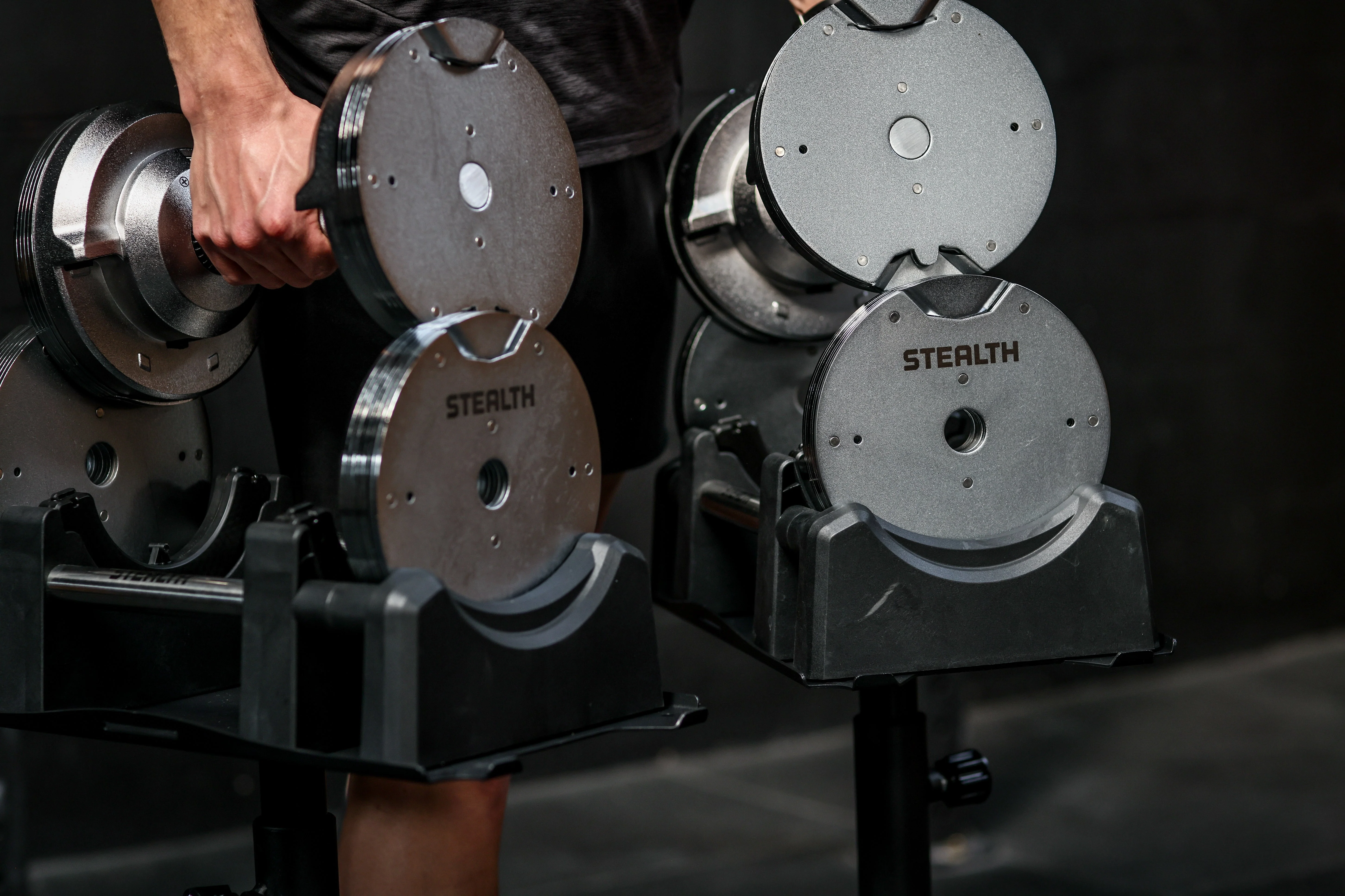 Ex-Display 23.5kg Adjustable Dumbbells