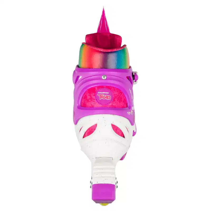 Crazy Skates Trolls Size Adjustable Inline Skates - Featuring Poppy From The Trolls Move