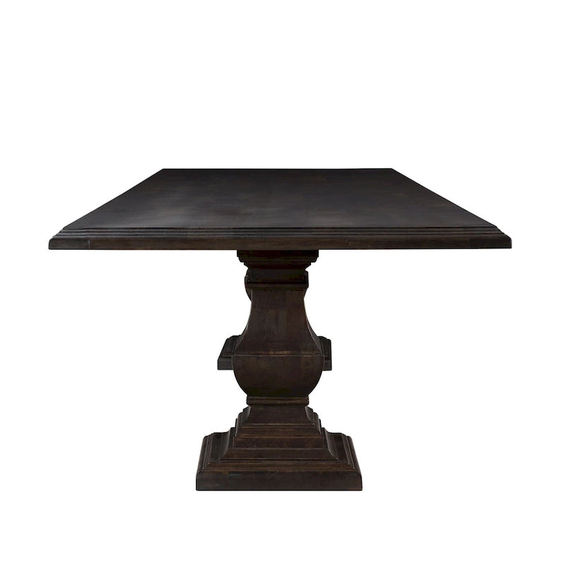 Vintage Brown Rectangle Dining Table