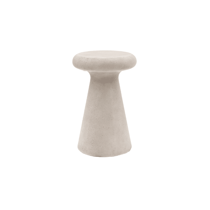 Stone Indoor/Outdoor Round Side Table
