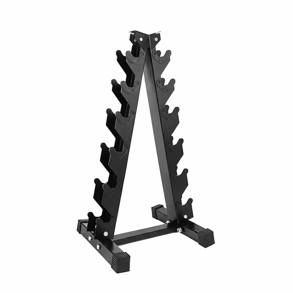 Hex Dumbbell Storage Rack for Home Gym Fitness