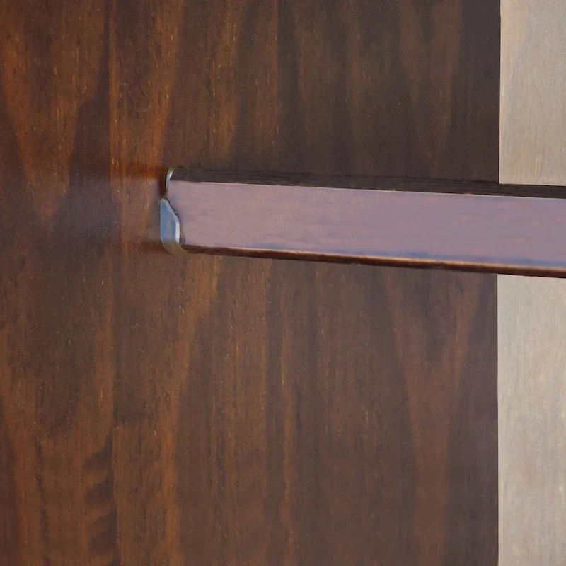 100% Solid Wood Metro Wardrobe Armoire – Solid Wood or Mirrored Doors, Multiple Finishes