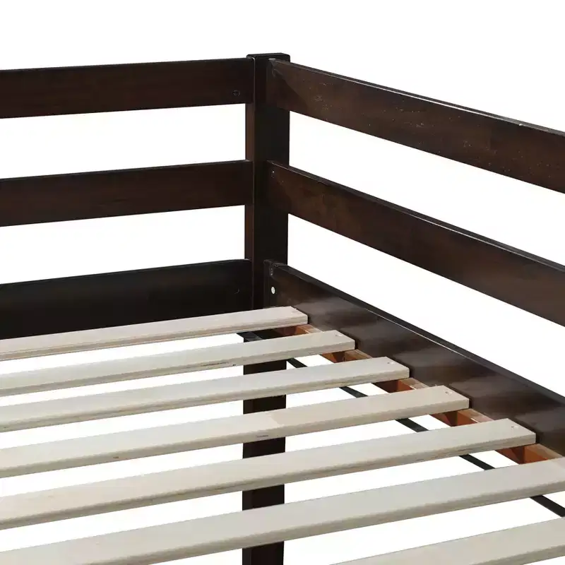 MAYEERTY Queen Bunk Bed Safety Rail Kid-Friendly Heavy-Duty Metal