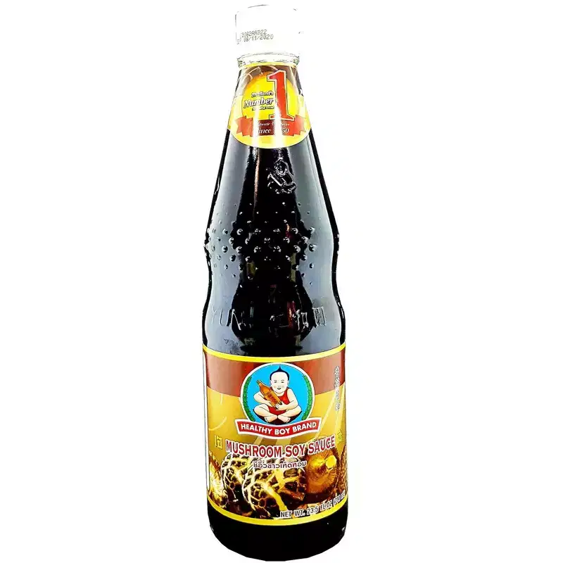 Healthy Boy Brand Mushroom Soy Sauce 23.5 Fl. Oz.