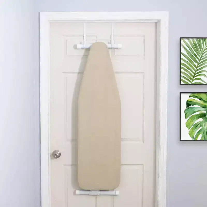 Seymour Home Products Wardroboard Ironing Board Almond: Full Size, Adjustable & Portable, Steel Frame, 51.75" x 14.25"