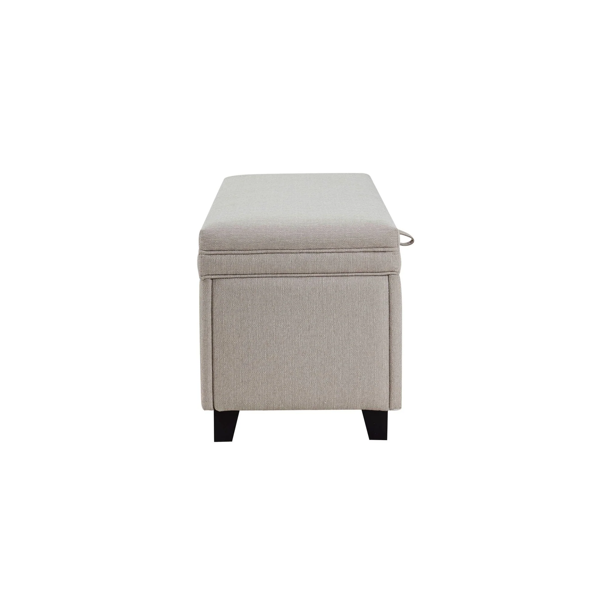 Storage Ottoman - Stone Grey