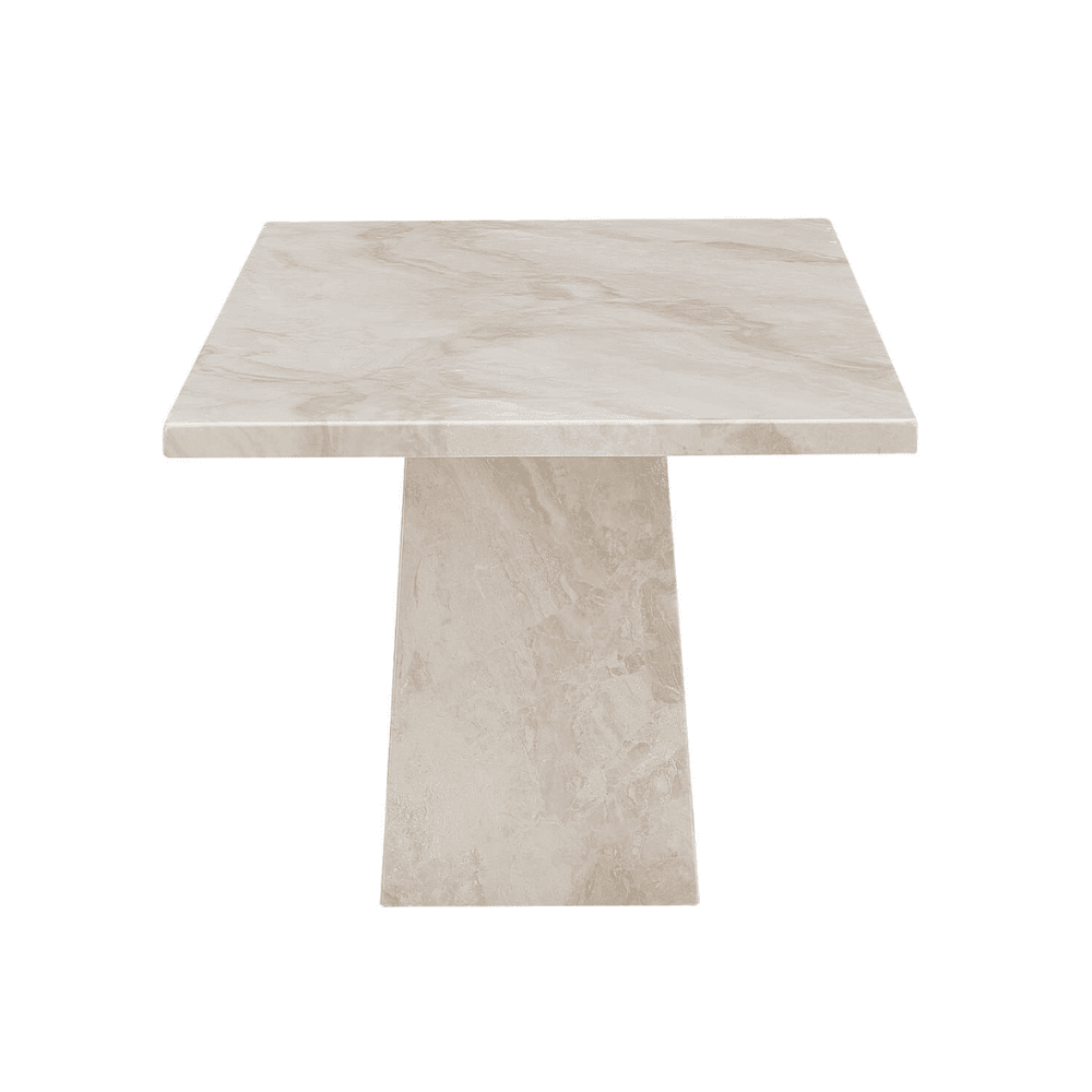 Taupe & Cream Marble Coffee Table