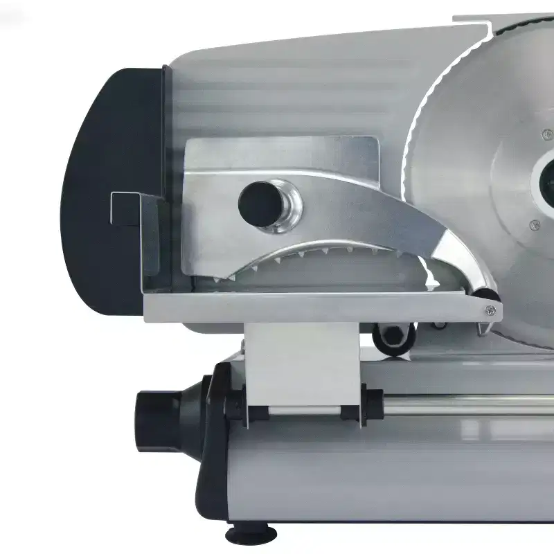 NESCO 8.6" Food Slicer: Stainless Steel Electric Kitchen Slicer, 180W, Blade Guard, Silver