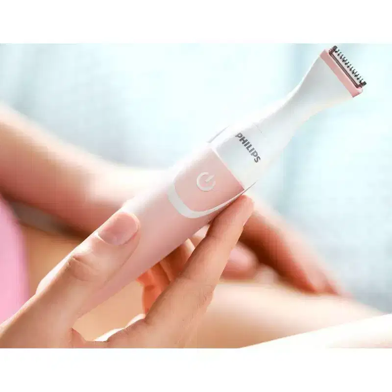 Philips Women's Rechargeable Electric Trimmer Bundle Kit - BRT387/90: Whole Body, Sensitive Skin, Battery Operated