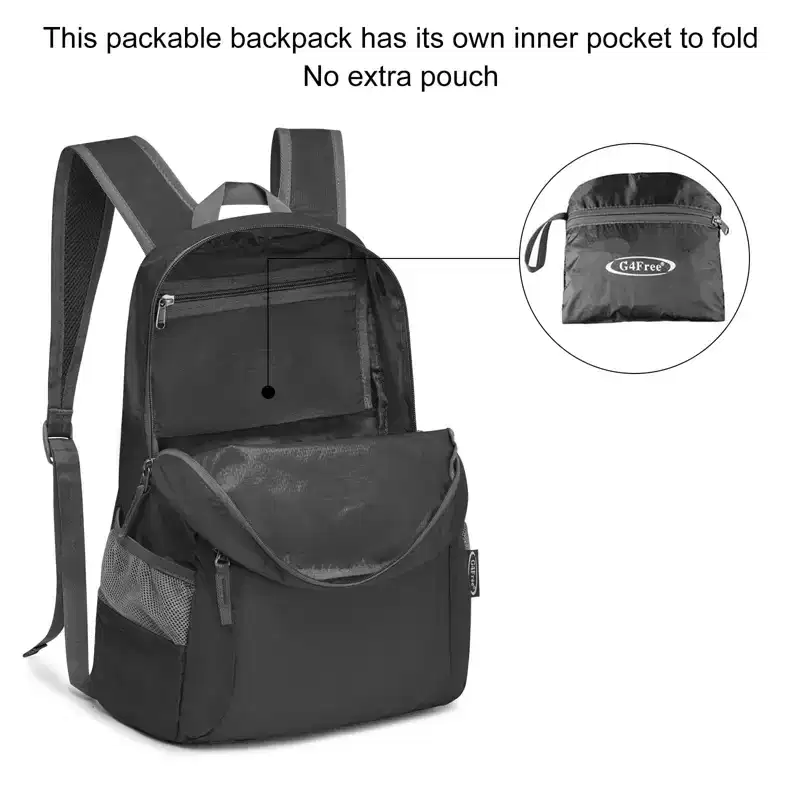 Narwey 20L Lightweight Packable Backpack Travel Hiking Daypack