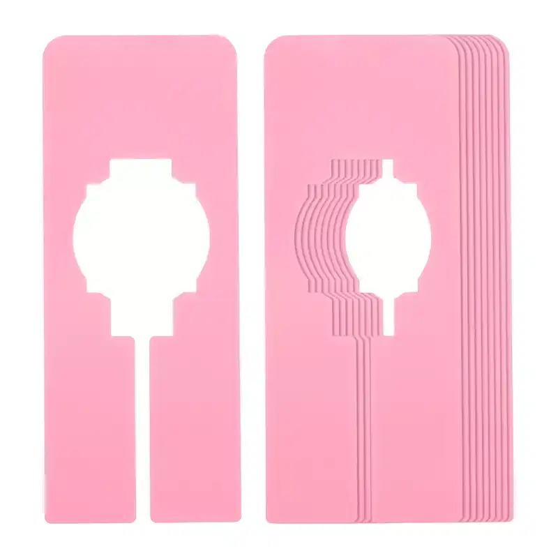 Unique Bargains Plastic Lightweight Durable Portable Clothes Dividers 10 Pcs