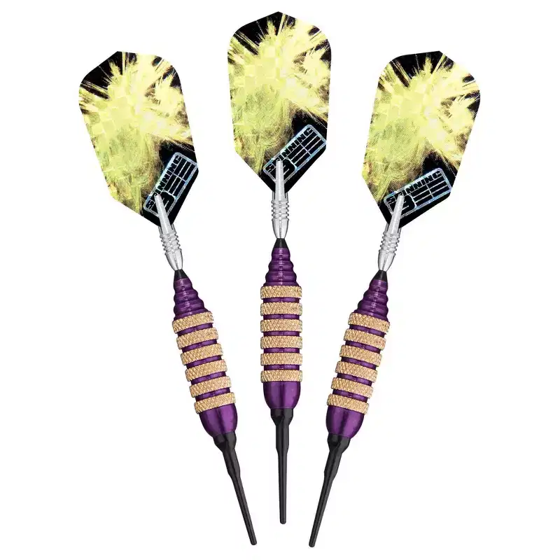 Viper Spinning Bee 16 Grams Soft Tip Darts - Purple