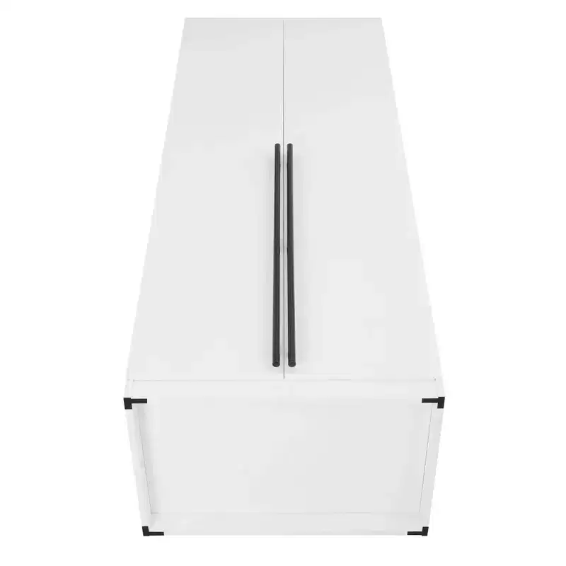 Lee 2 Door and 4 Shelf Wardrobe Closets
