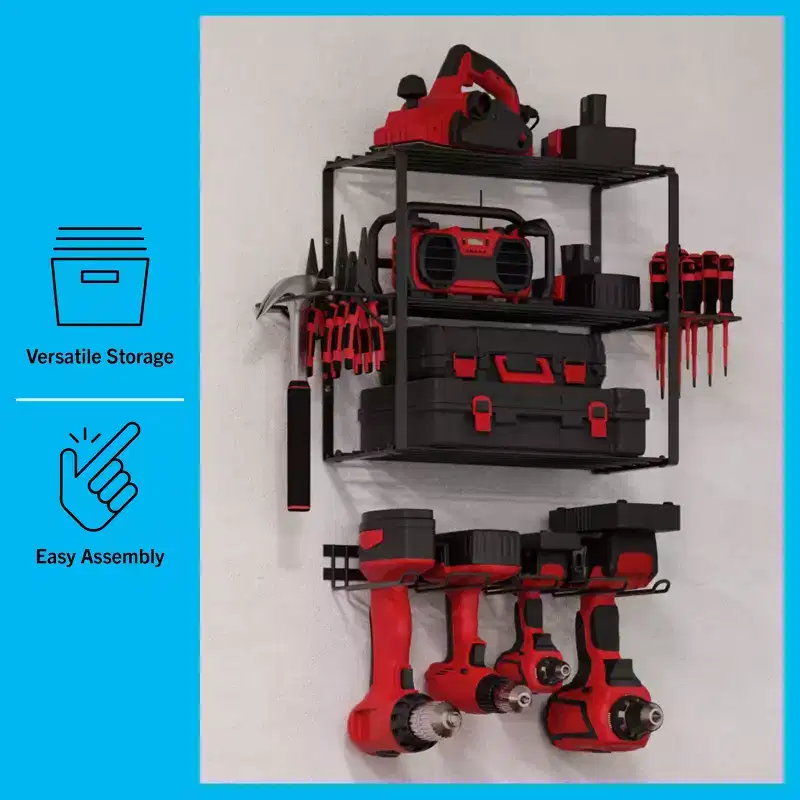 3-Tier Power Tool Organizer Shelving