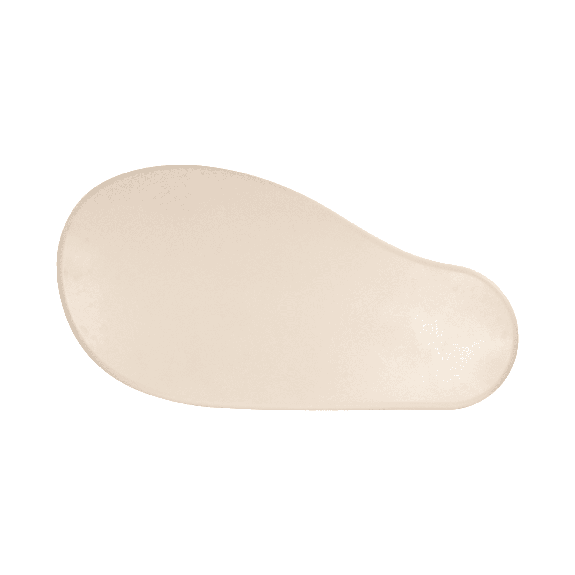 Beige Puddle Abstract Coffee Table