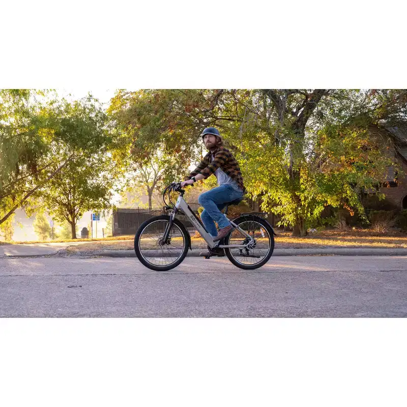 GoPowerBike GoVelo Electric Bike for Adults  500W Motor, Removable Battery, 26 Tires, 20 MPH Top Speed, 50+ Mile Range