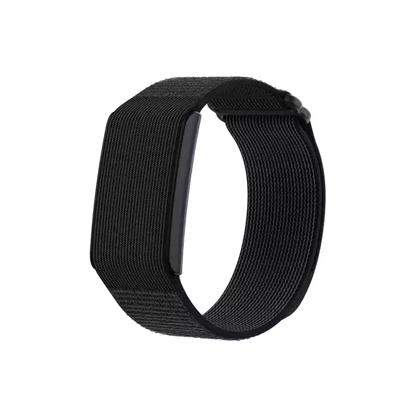 Amazfit Helio Strap Fitness Tracker Wristband, 24/7 Activity and Sleep Tracker with Heart Rate, 10 Days Battery, 27 Sports Modes - Black