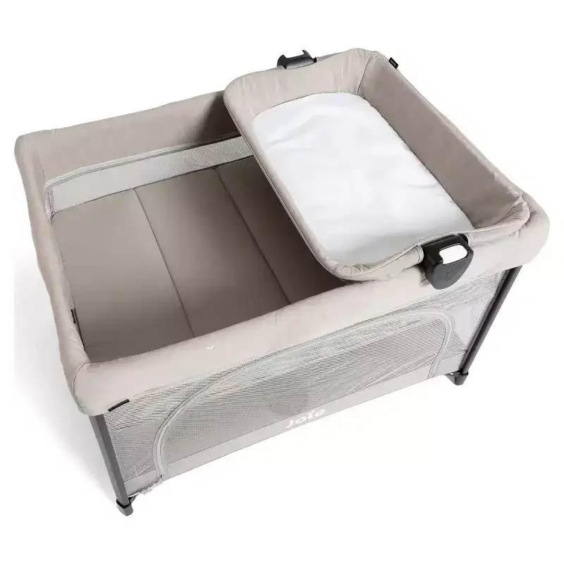 Joie Sesame LX One-Hand Fold Playard with Bassinet & Folding Changer
