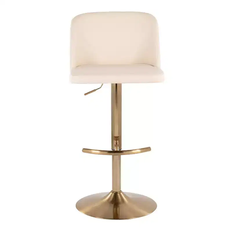 Adjustable Swivel Bar Stool