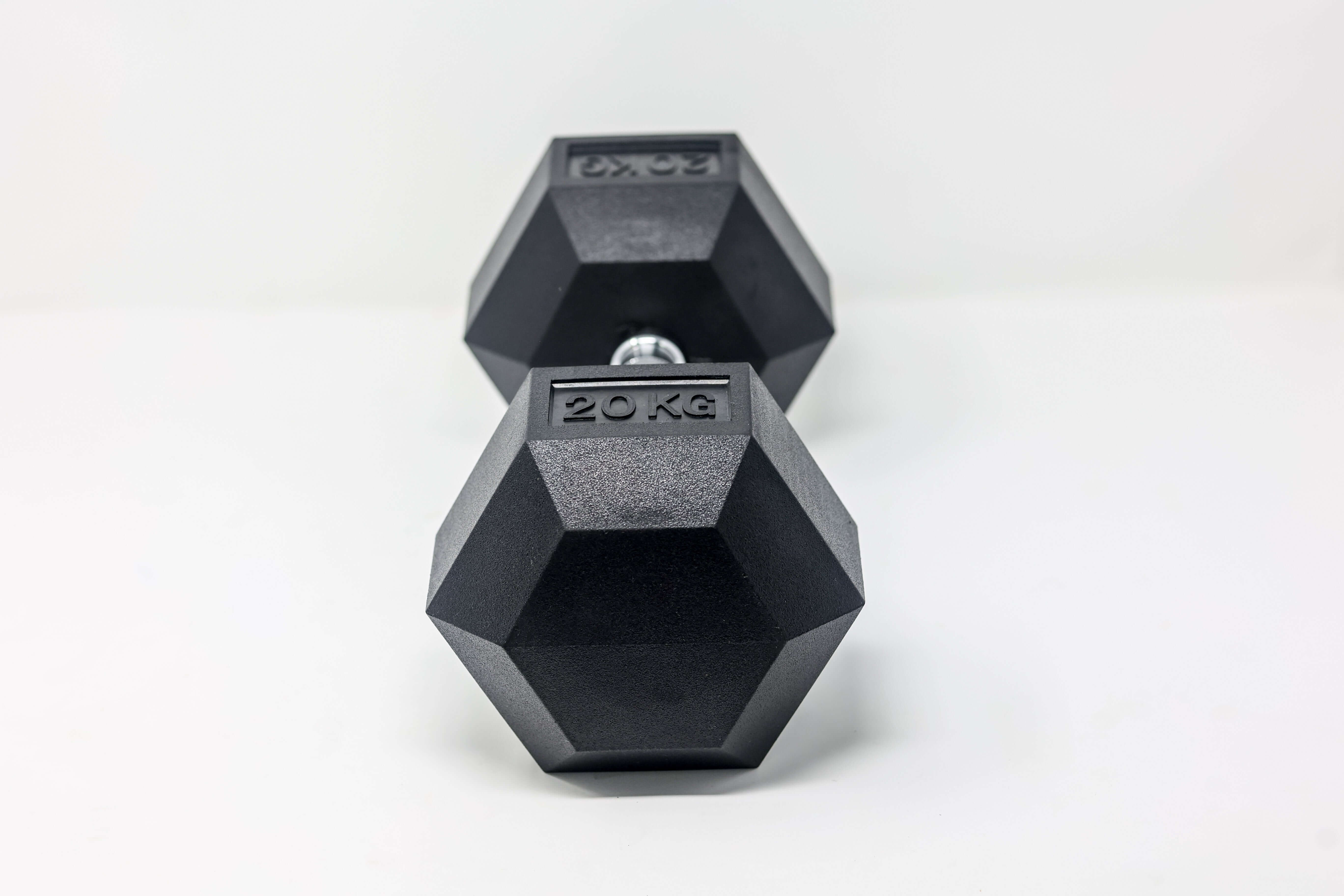 Rubber Hex Dumbbell (Pairs)