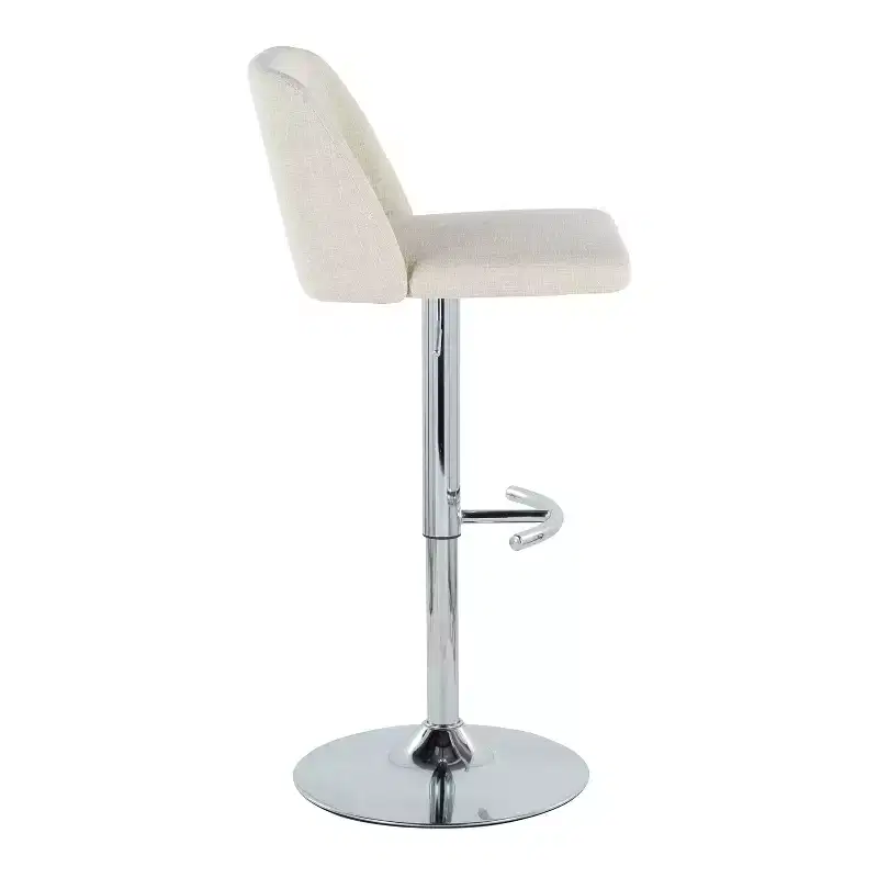 Adjustable Swivel Bar Stool